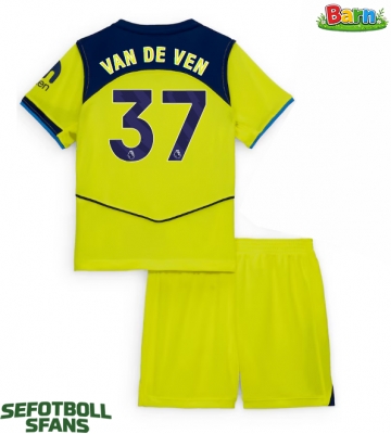 Tottenham Hotspur Micky van de Ven #37 Tredjeställ Barn 2025-26 Kortärmad (+ Korta byxor)